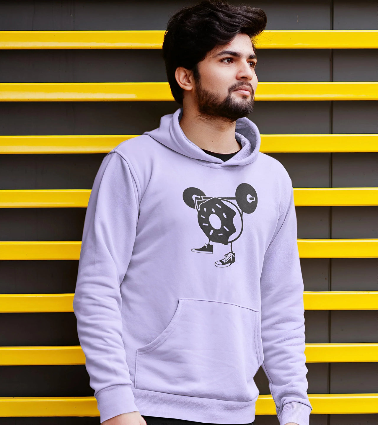Men's Donut Hoodie ( Lavander ) - wodarmour