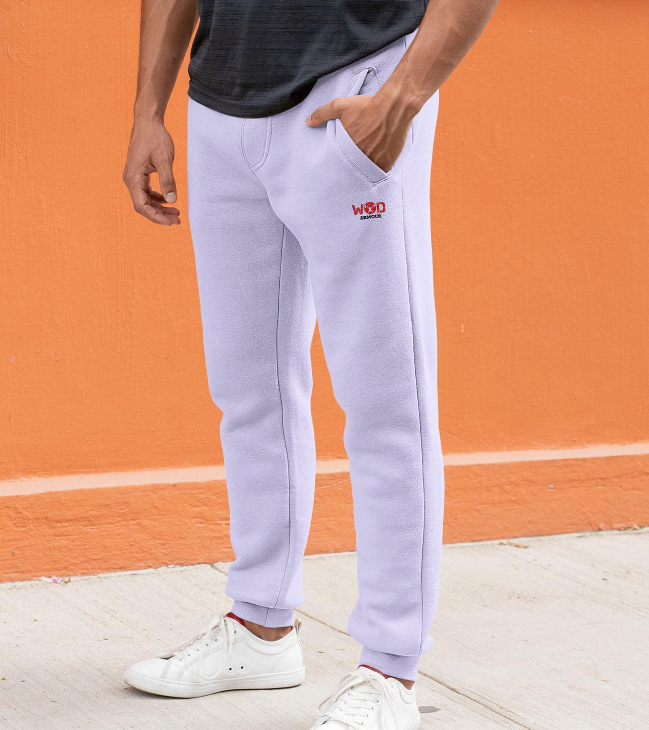 Lavender Fleece Track pants - wodarmour