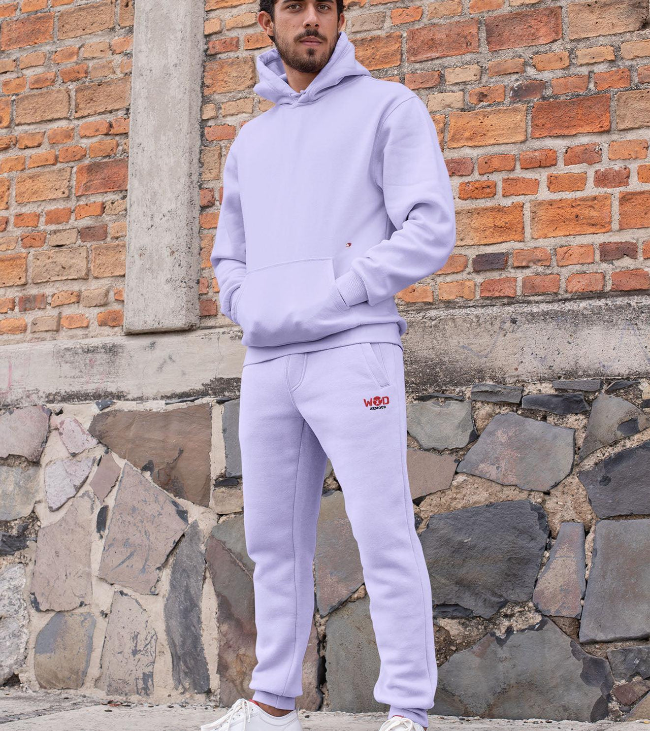 Lavender Fleece Track pants - wodarmour