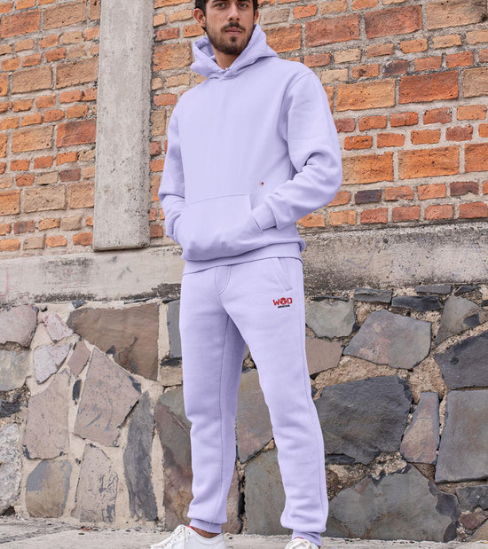 Lavender Fleece Track pants - wodarmour