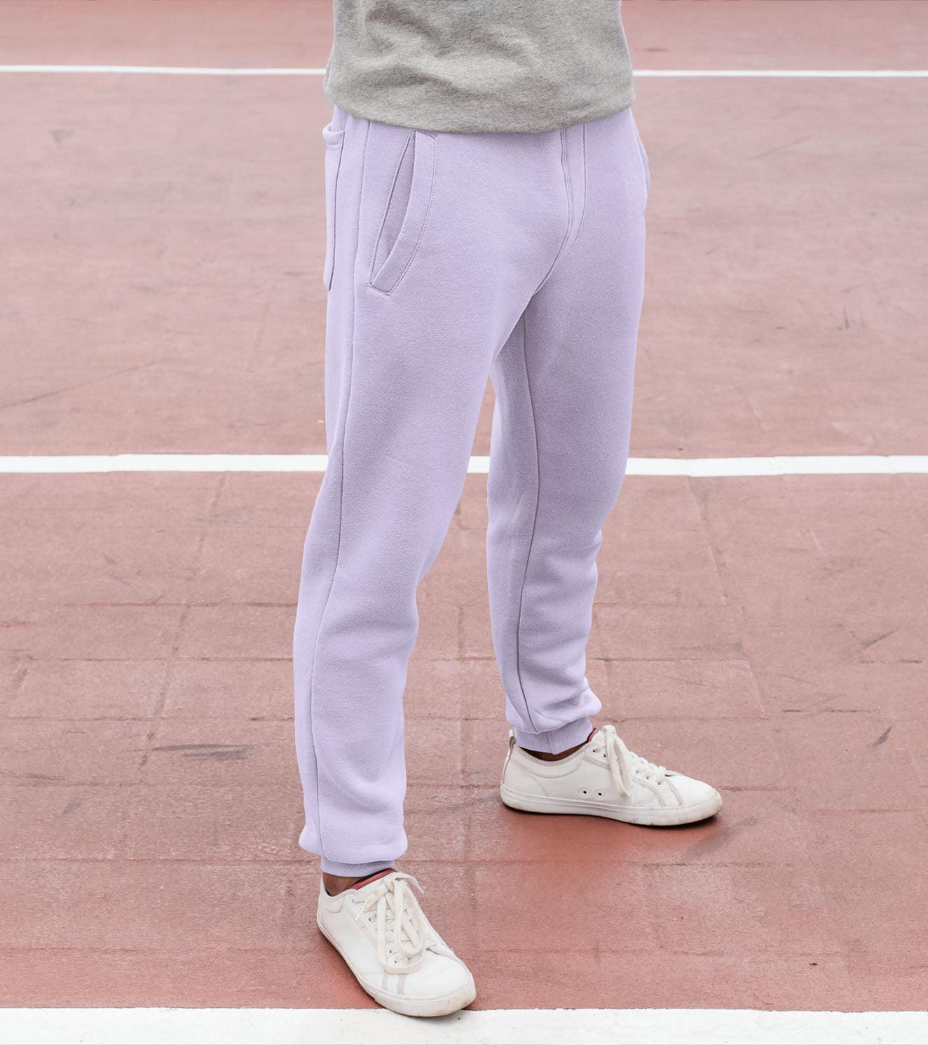 Lavender Fleece Track pants - wodarmour