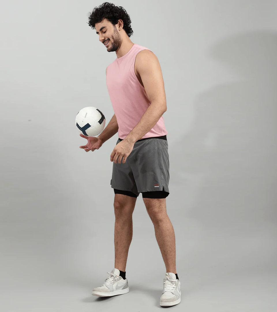 Men's Muscle tank ( Salmon )