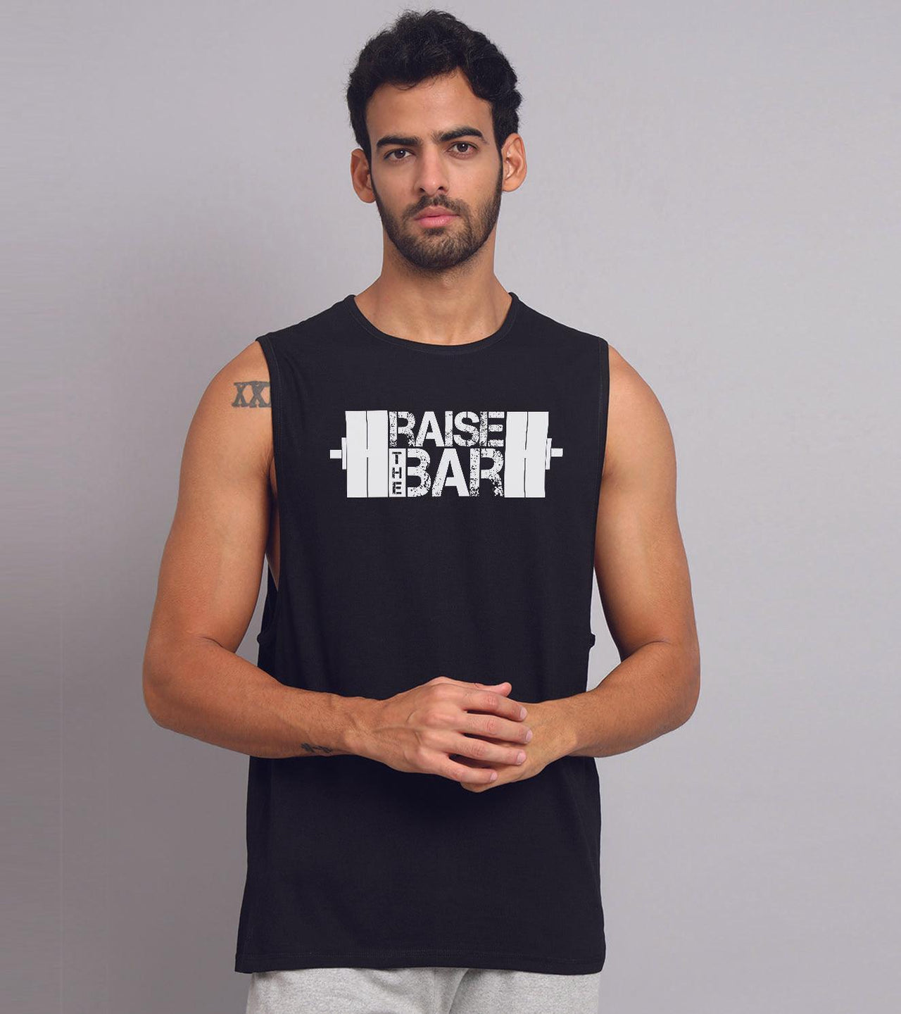 Men"s Raise The Bar Muscle tank - wodarmour