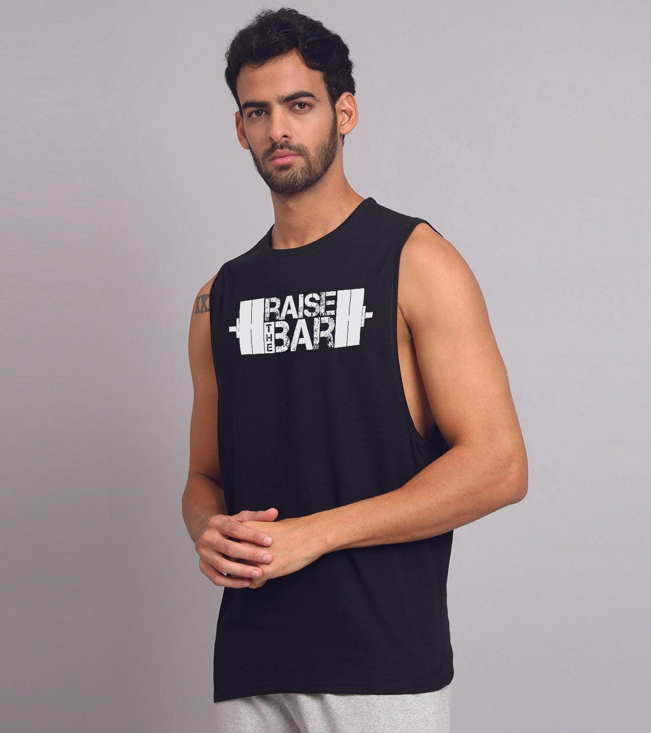 Men"s Raise The Bar Muscle tank - wodarmour
