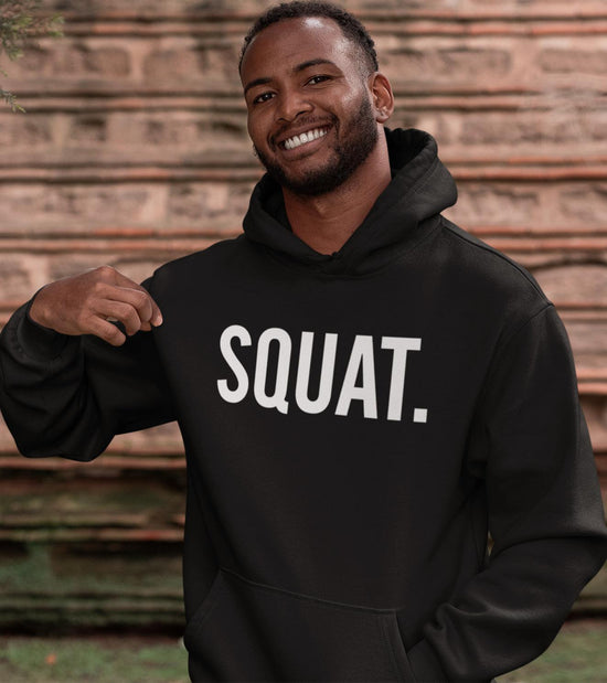Load image into Gallery viewer, Men&amp;#39;s Squat Hoodie - wodarmour
