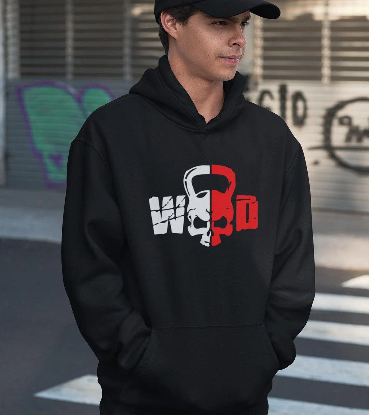 Men's WOD Hoodie ( Black ) - wodarmour
