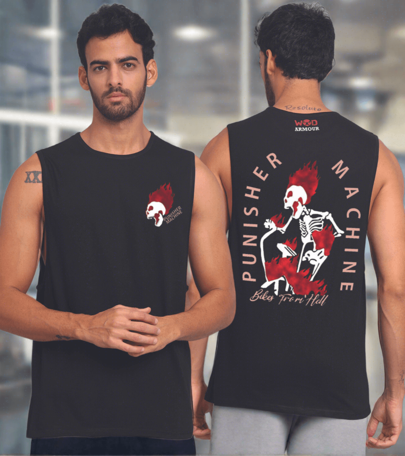 Men"s WOD Punisher Muscle tank - wodarmour