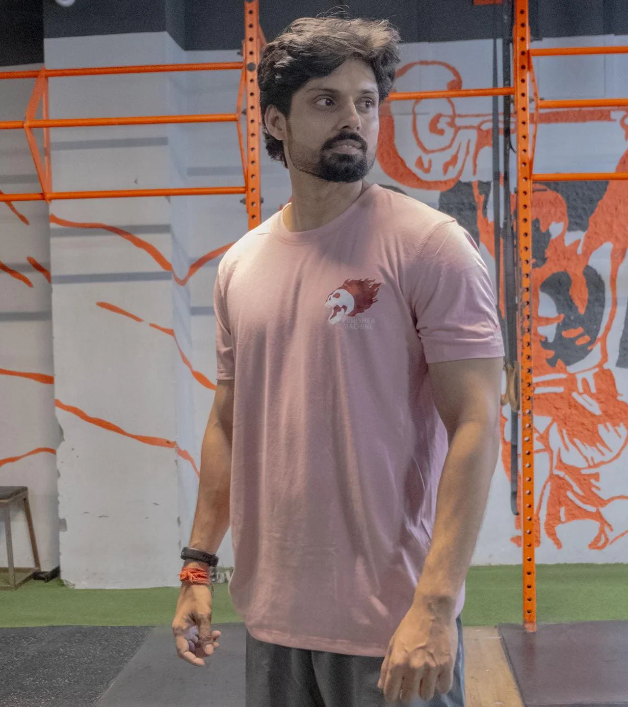 Men's WOD Punisher T-Shirt (salmon colour) - wodarmour