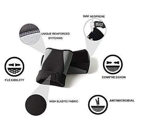 Neoprene knee sleeve 5 mm - wodarmour