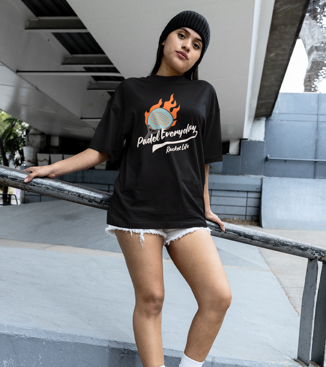 Padel Everyday “Racket Life” Oversized Tee