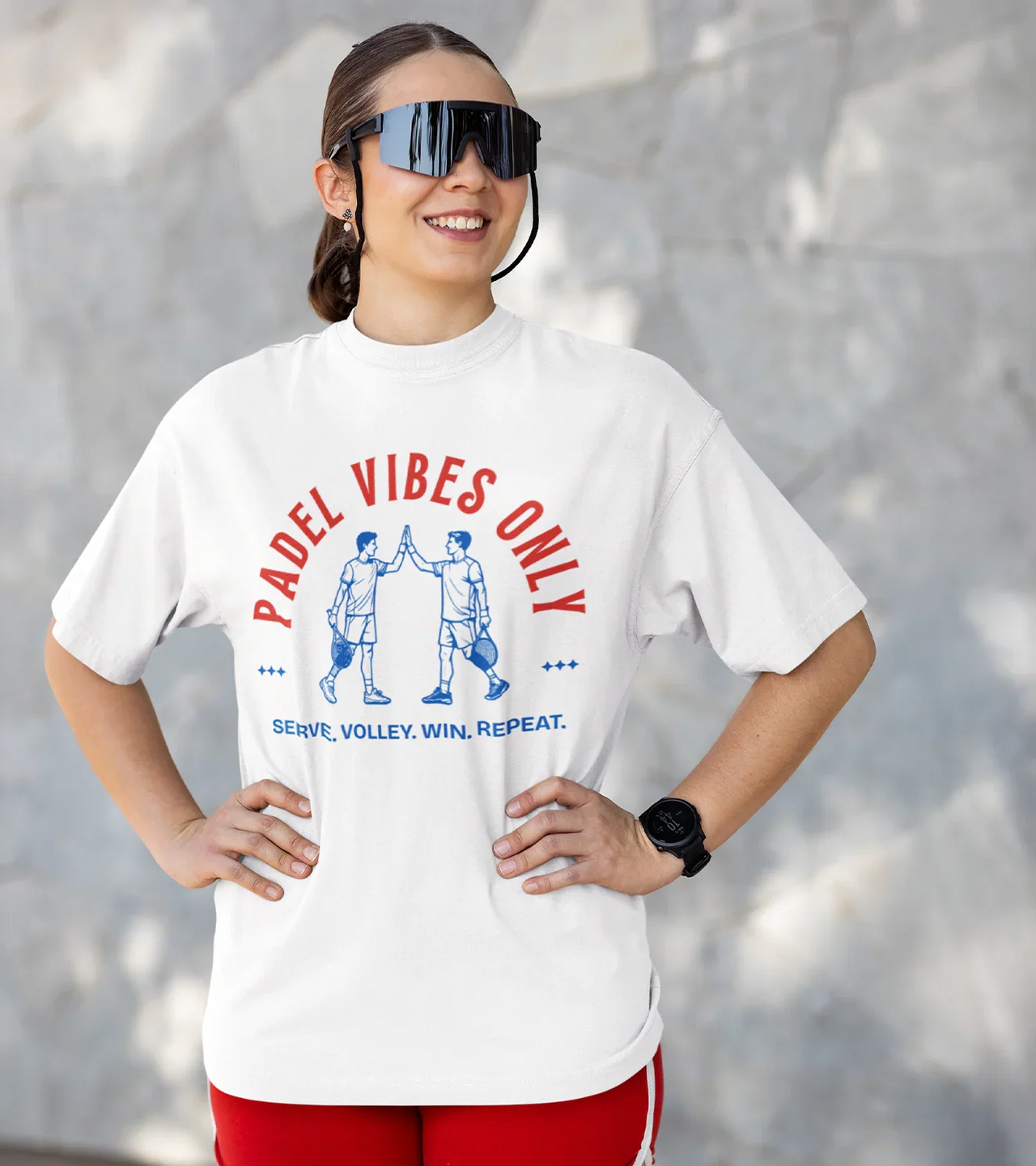 Padel Vibes Only Oversized Tee