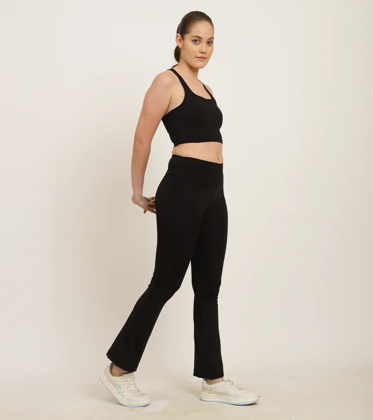 Black FlowMotion Flare Pants