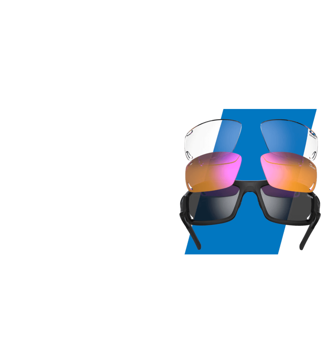 Tifosi Dolomite 2.0 sport sunglasses (Smoke/Matte black) - wodarmour