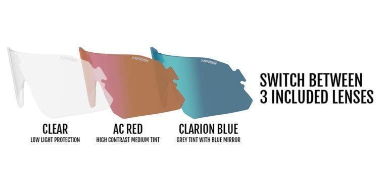 Tifosi Rail Crystal Blue - wodarmour