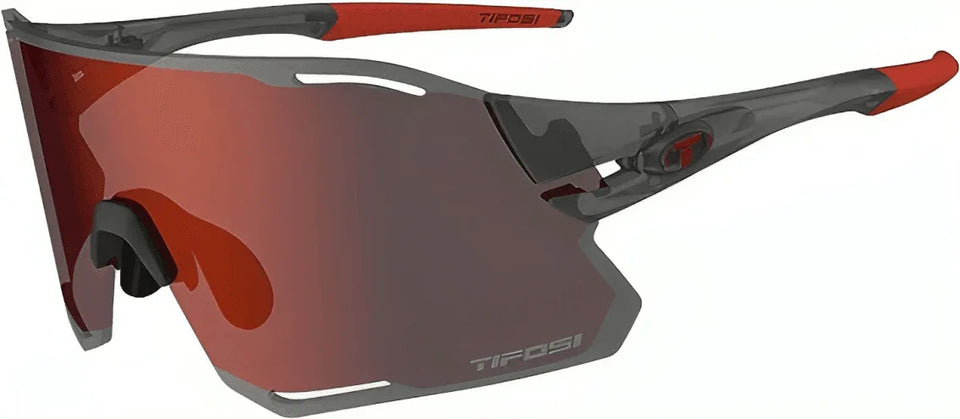 Tifosi Rail Race Satin Vapor Clarion Red/Clear