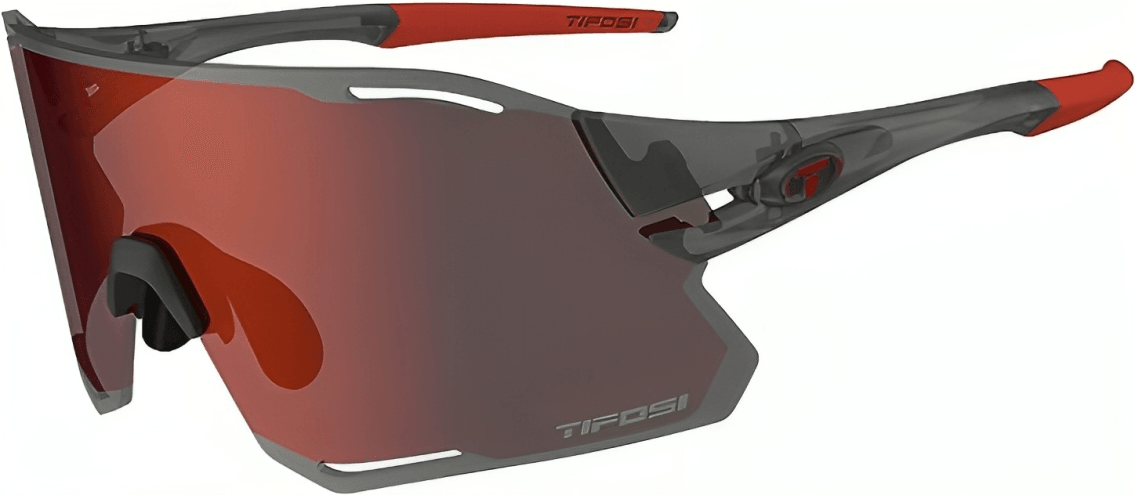 Load image into Gallery viewer, Tifosi Rail Race Satin Vapor Clarion Red/Clear - wodarmour
