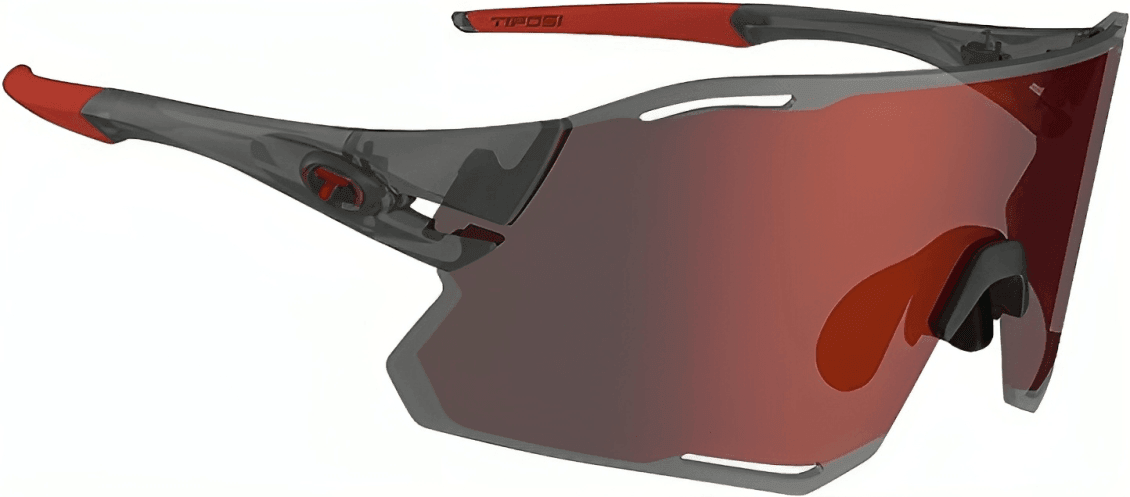 Tifosi Rail Race Satin Vapor Clarion Red/Clear - wodarmour