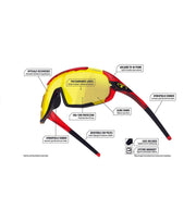 Tifosi sledge Crystal Orange - wodarmour