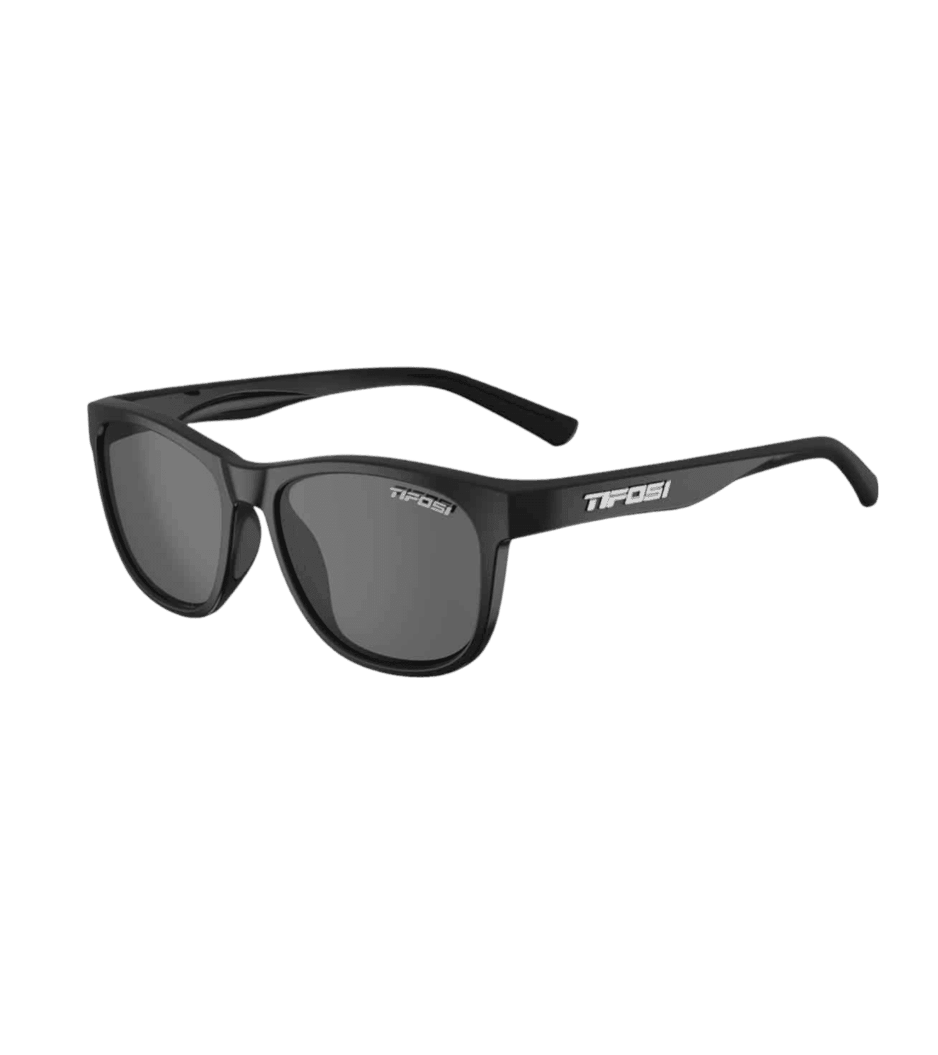 Tifosi swank polarized smoke satin black sunglasses - wodarmour