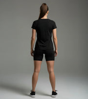 Women's Weight Lifting T-Shirt (Black) - wodarmour