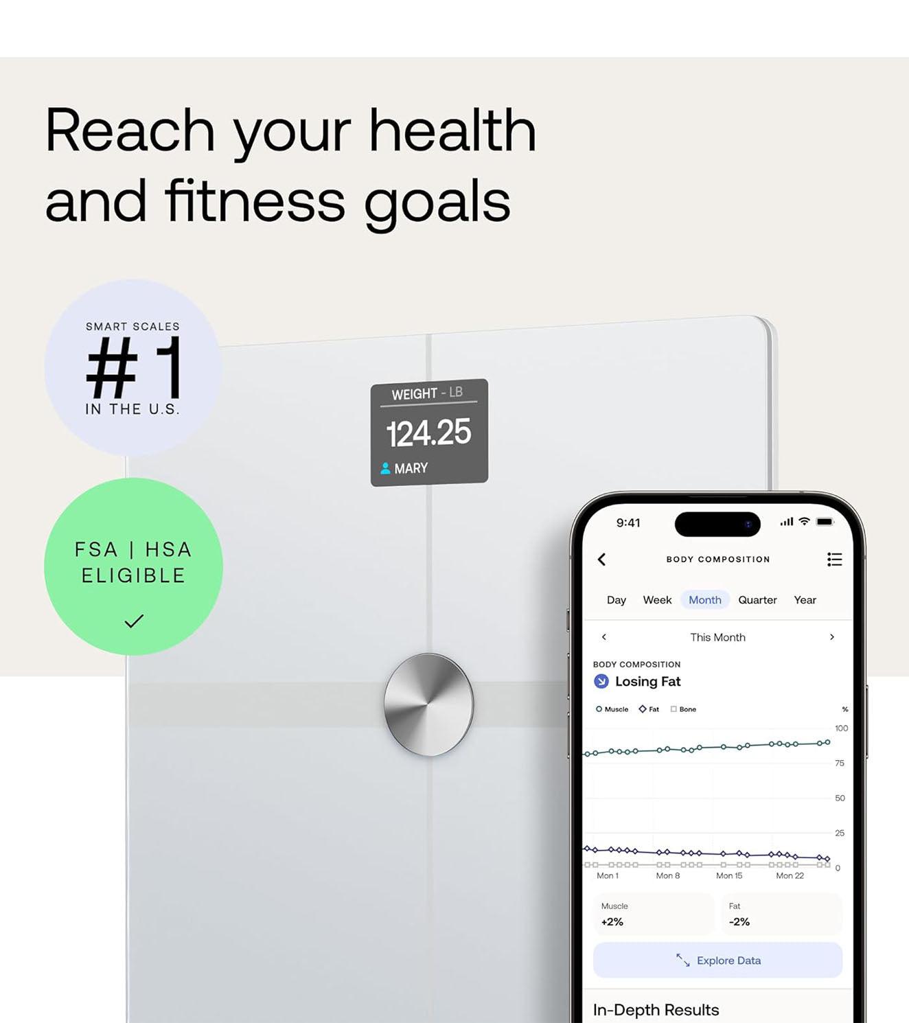 WITHINGS Body Smart Scale - wodarmour