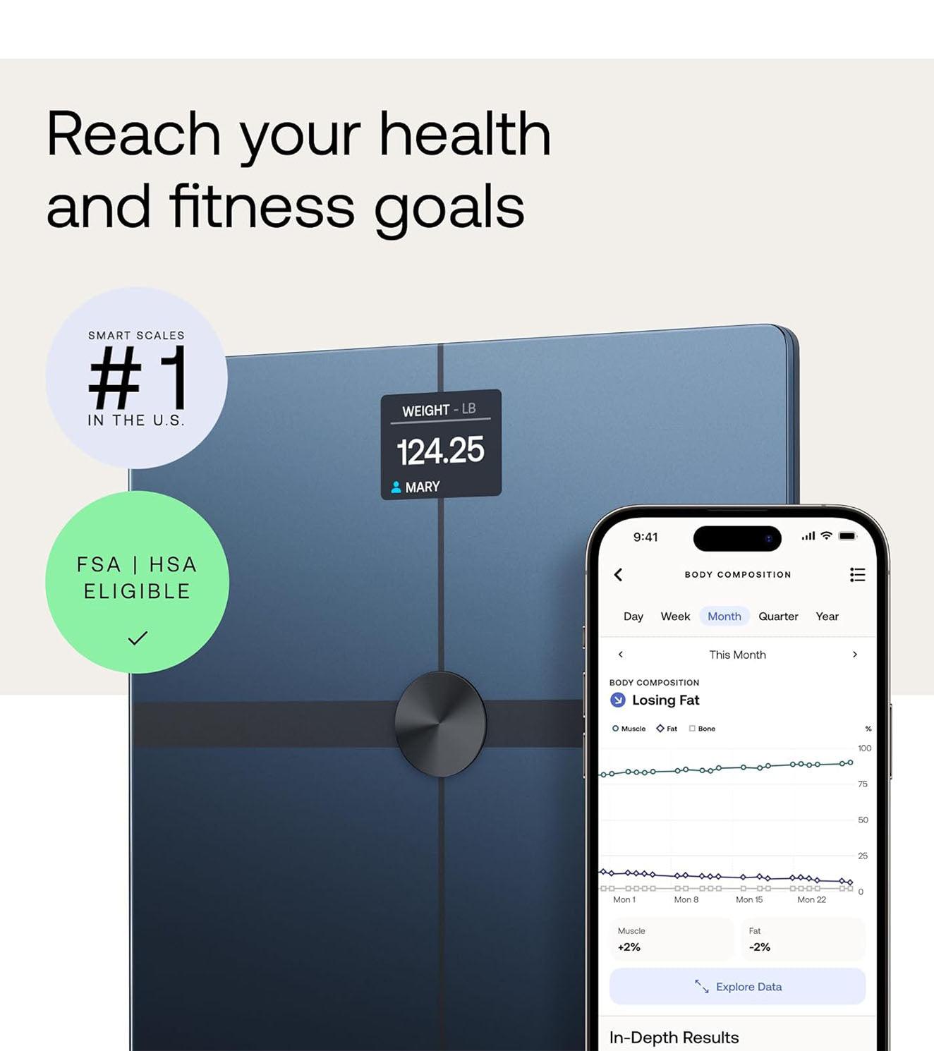 WITHINGS Body Smart Scale - wodarmour