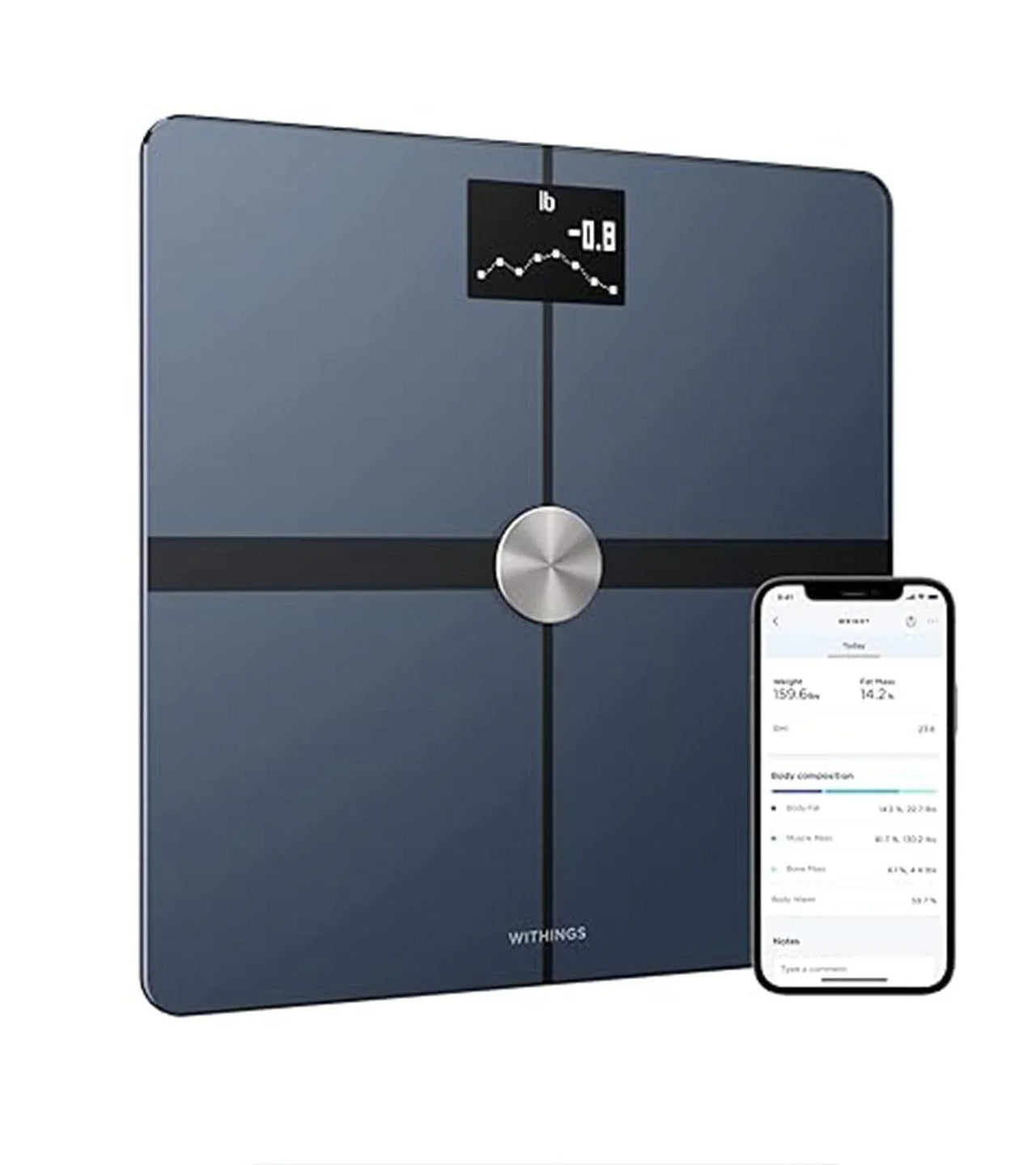 Withings Body+ Wi-Fi bathroom scale for Body Weight - wodarmour