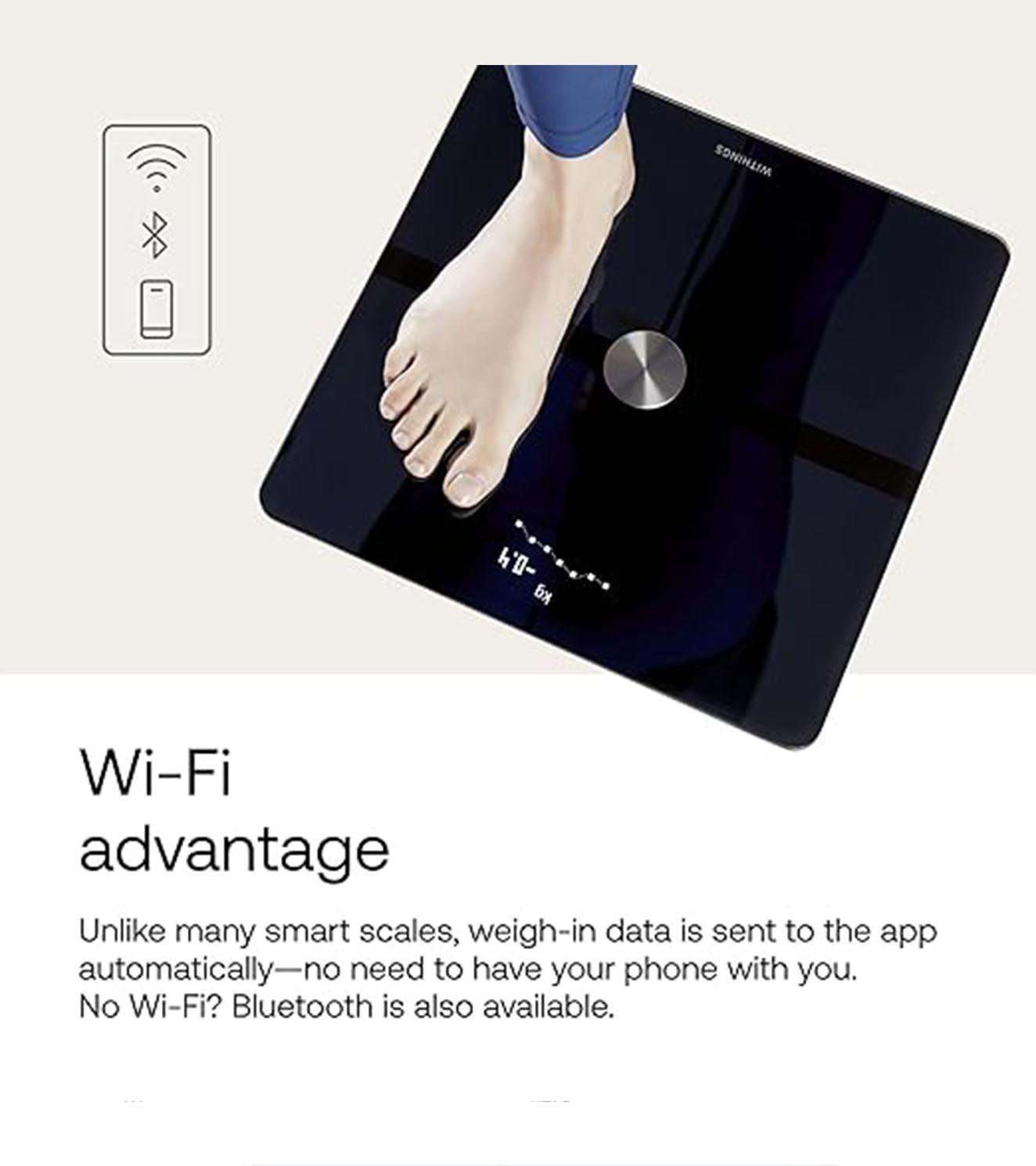 Withings Body+ Wi-Fi bathroom scale for Body Weight - wodarmour