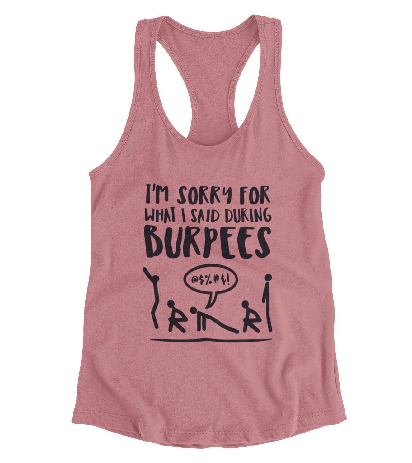 Women's Burpees Tank Top - wodarmour