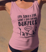 Women's Burpees Tank Top - wodarmour