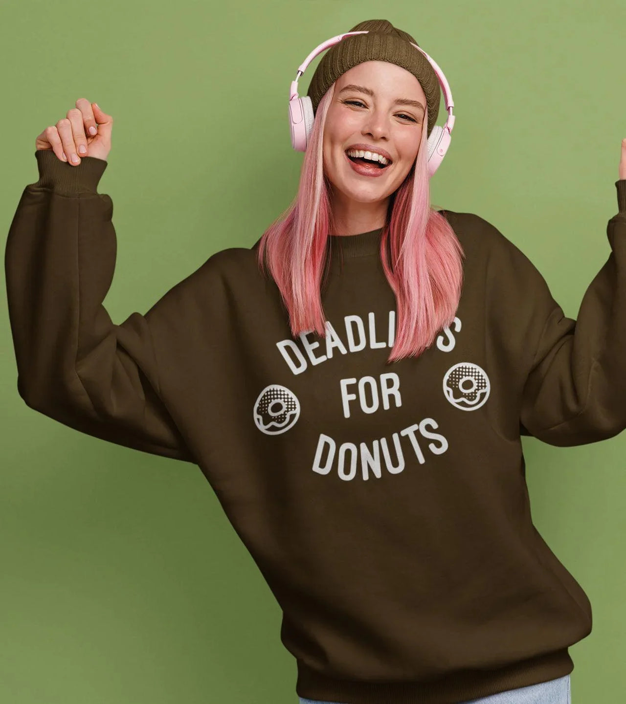 Women's Drop Shoulder Sweatshirt - wodarmour