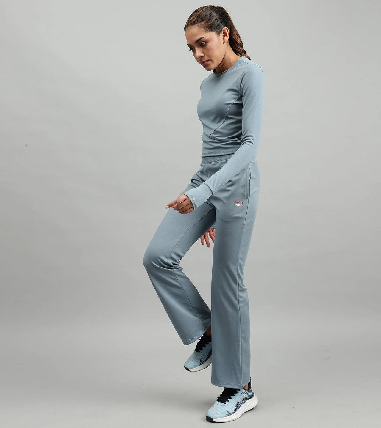 Women's Dynamic Duo Coord Set ( Turquoise blue ) - wodarmour