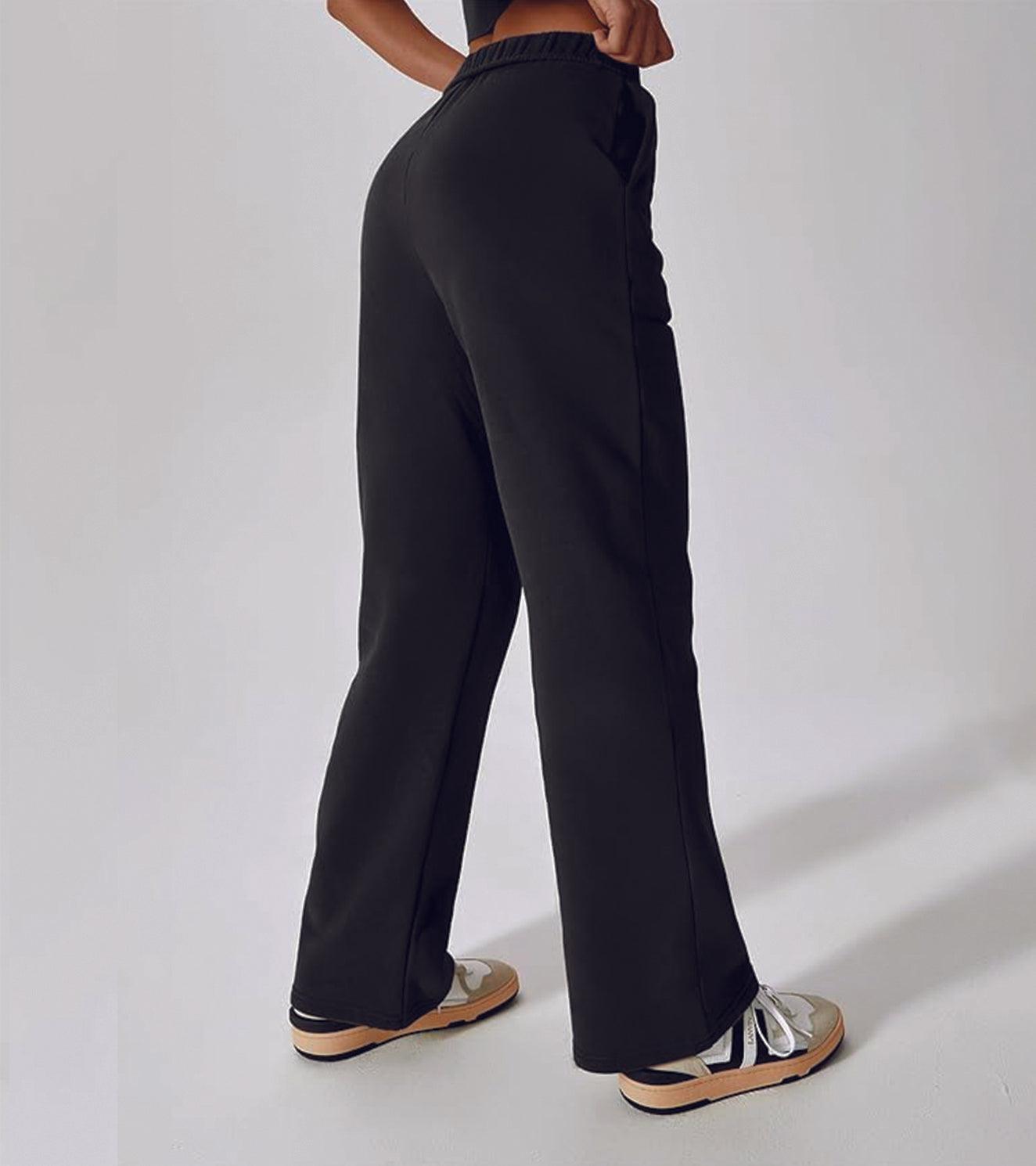 Nike Womens Sportswear Essentials Fleece Track Pants Black L | Rebel Sport