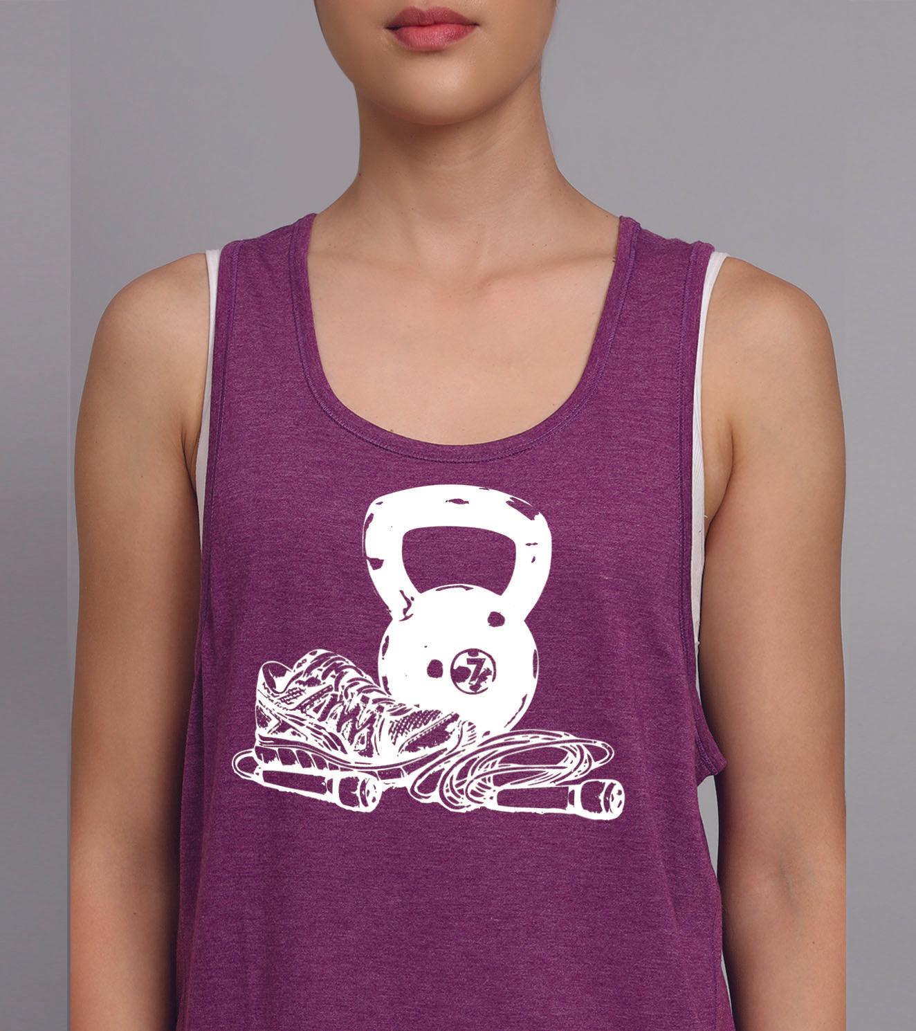 Women's Gym Muscle Tank - wodarmour