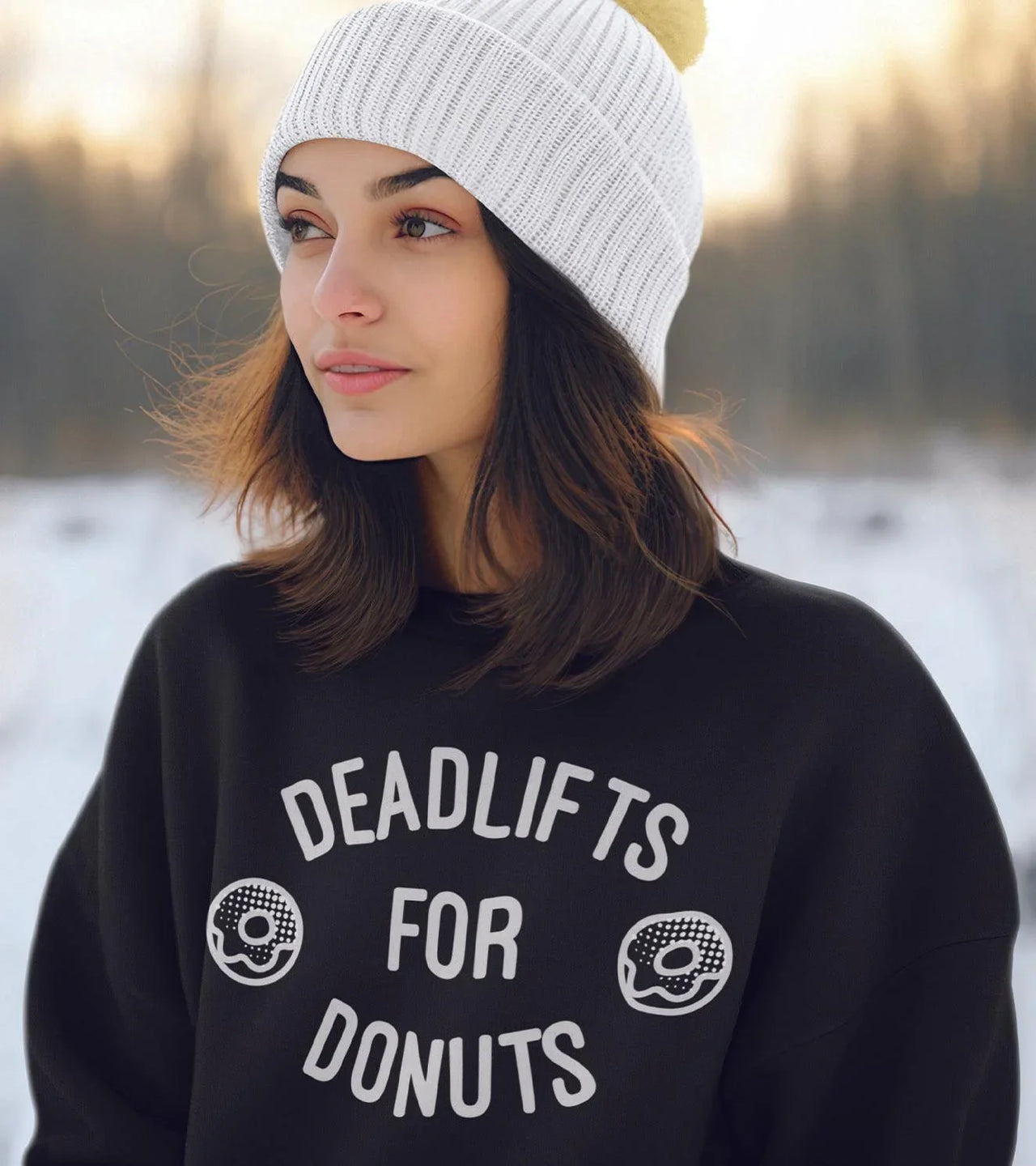 Women's Loose fit Deadlift Sweatshirt - wodarmour