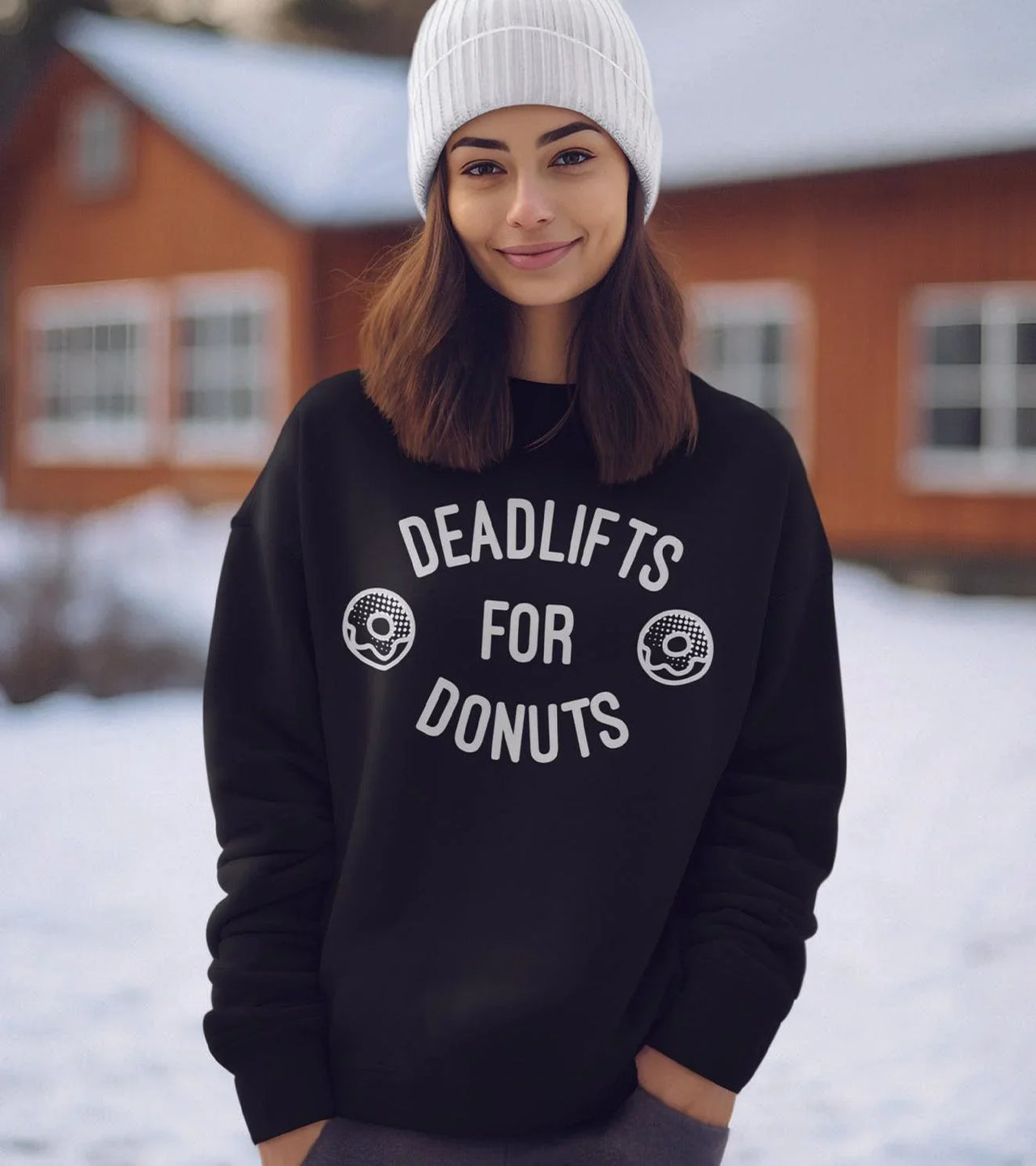 Women's Loose fit Deadlift Sweatshirt - wodarmour