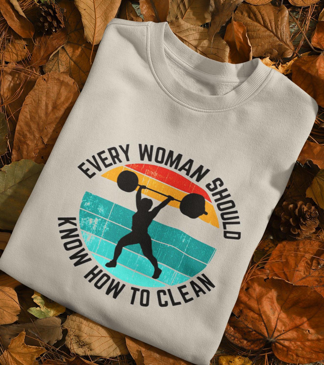 Women's Loose fit Sweatshirt (Clean)