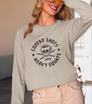 Women's Loose fit Sweatshirt (Coffee) - wodarmour