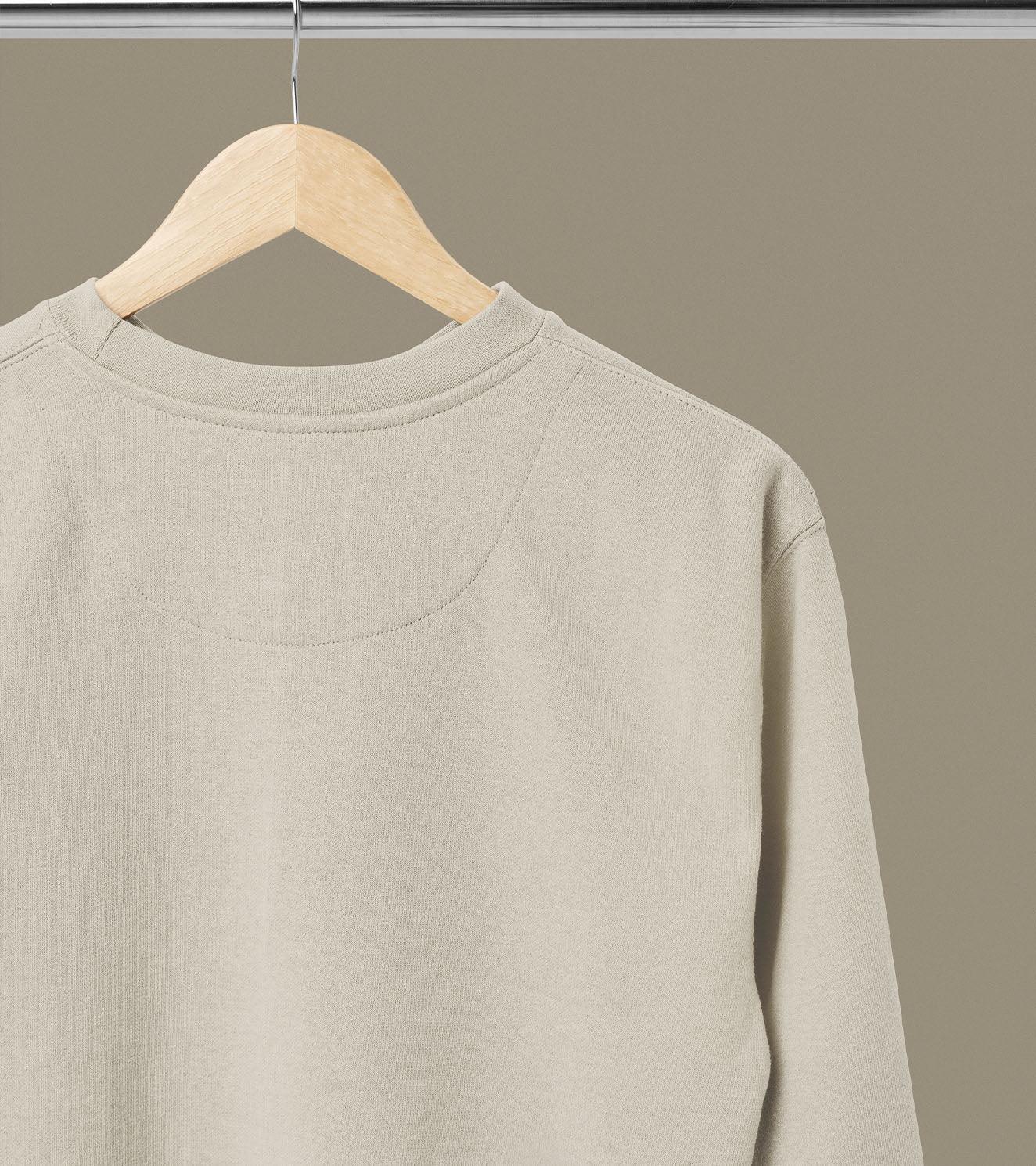 Women's Loose fit Sweatshirt (Offwhite) – wodarmour