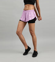 Women's Running & Yoga shorts with compression - wodarmour