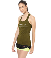 Women's Savage Tank Top - wodarmour