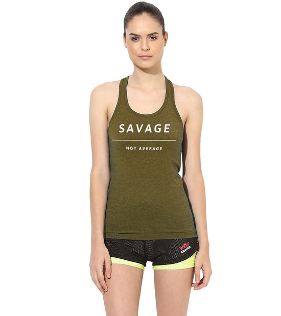 Women's Savage Tank Top - wodarmour