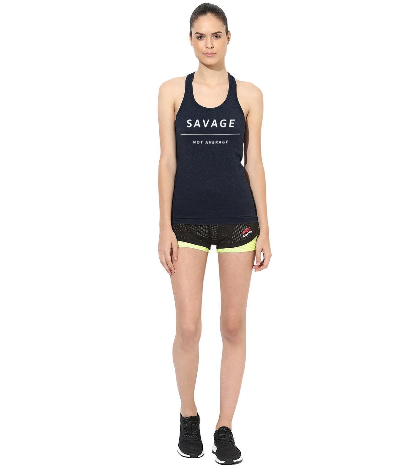 Women's Savage Tank Top - wodarmour