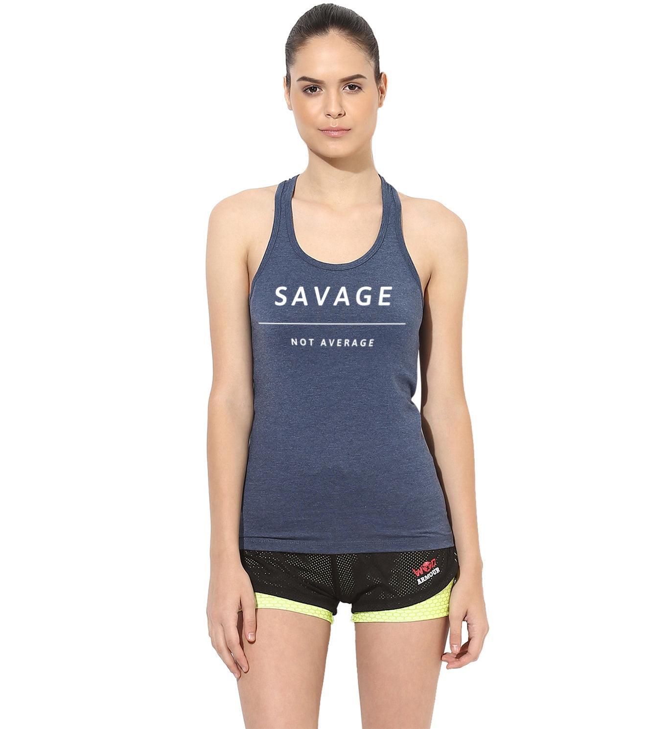 Women's Savage Tank Top - wodarmour