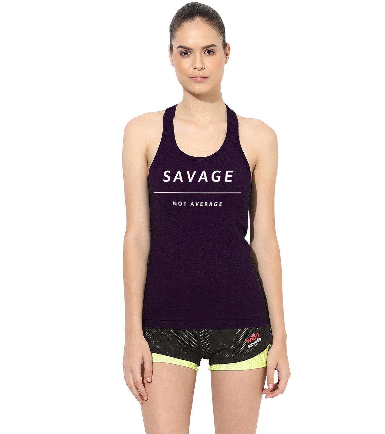 Women's Savage Tank Top - wodarmour