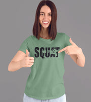 Women's Squat t-shirt ( Amulet ) - wodarmour