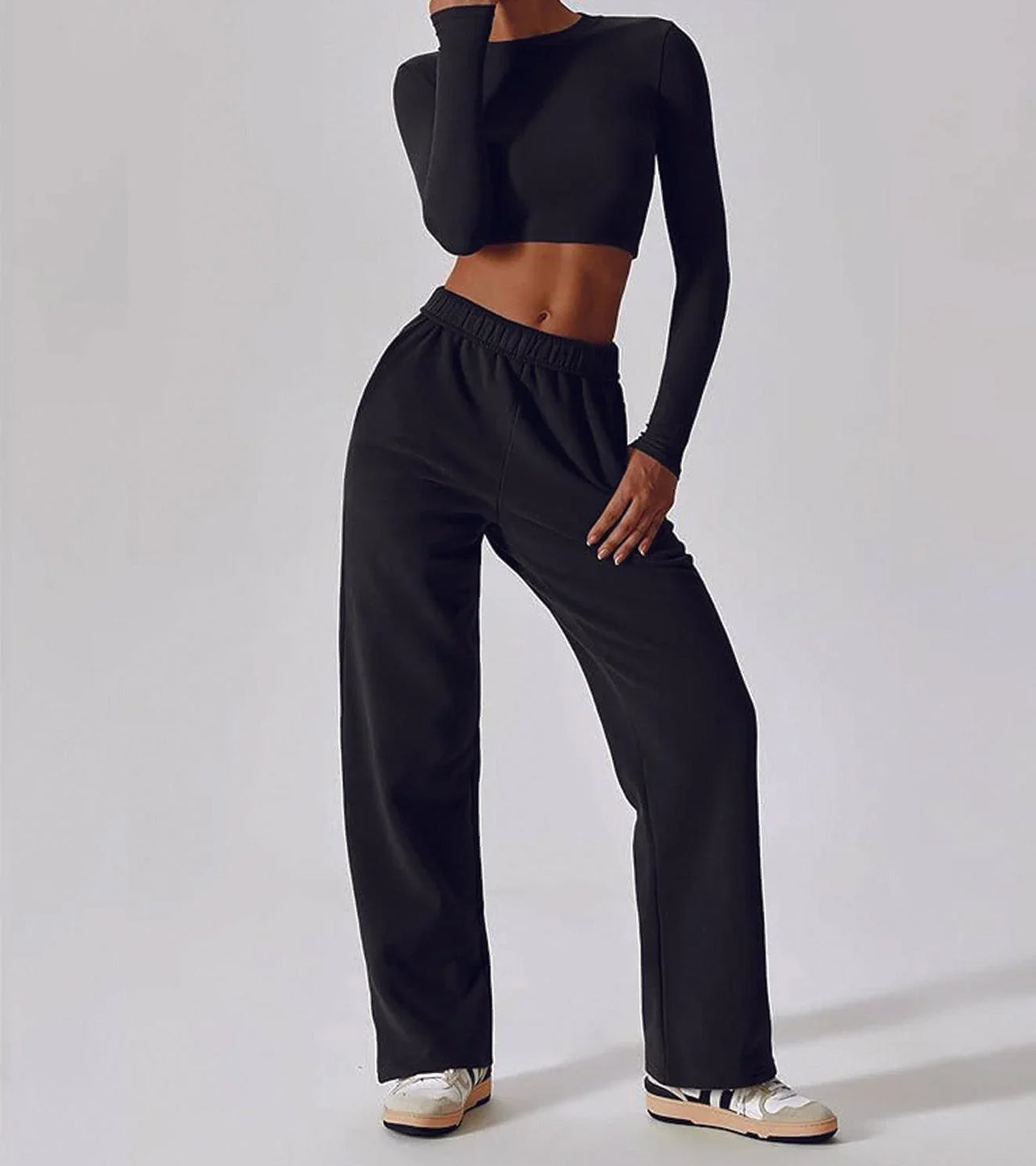 Women's straight fit track pants - wodarmour