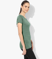 Women's training T-shirt (Pastel green ) - wodarmour