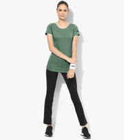 Women's training T-shirt (Pastel green ) - wodarmour