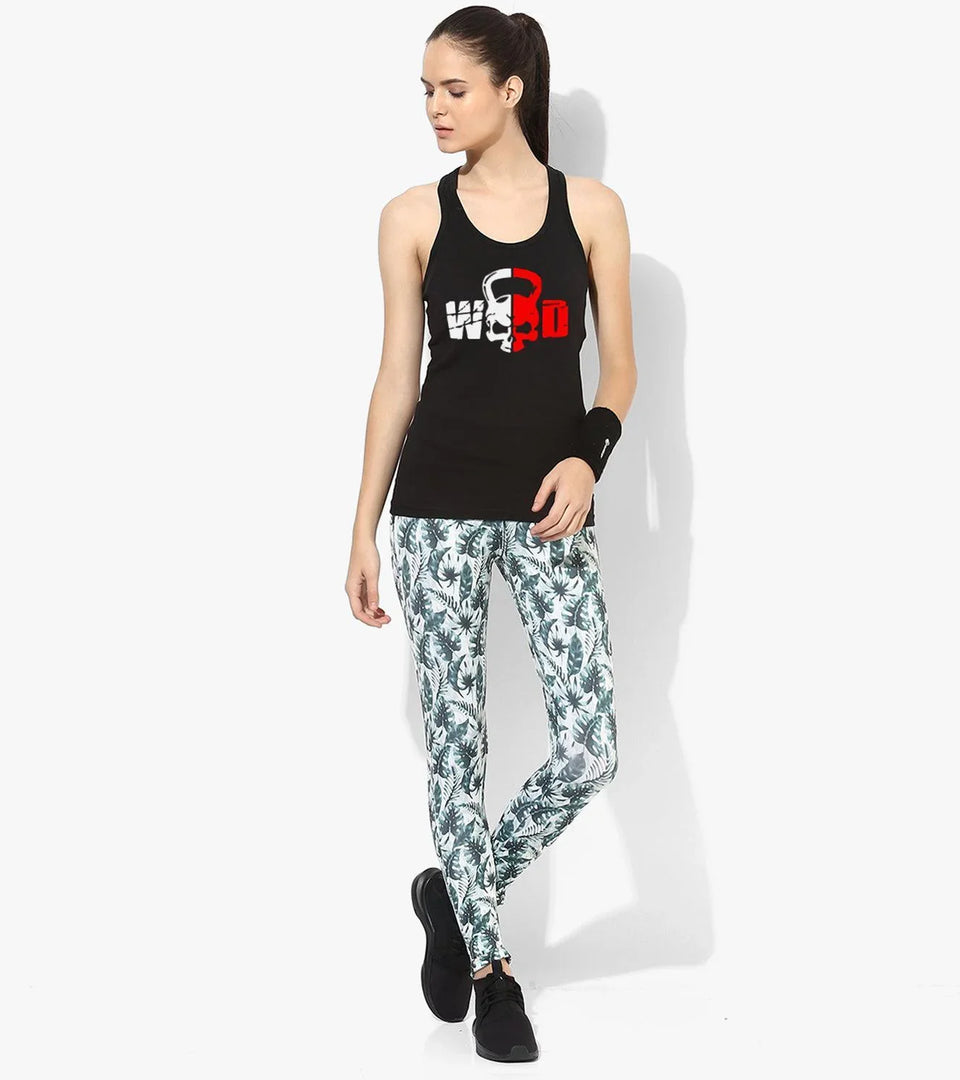 Women's 'WOD' Tank Top - Black